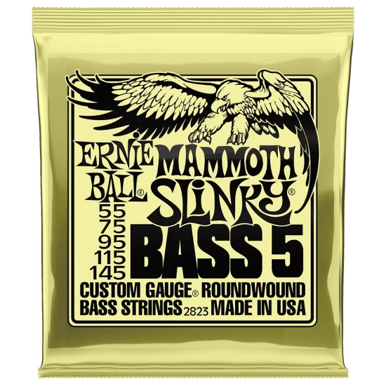 Ernie Ball 2823 Mammoth Slinky Bass 55-145 (5 húros)