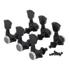 Gotoh SG301-04 MG-T L3+R3 Black satus gitár hangolókulcs készlet