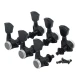 Gotoh SG301-04 MG-T L3+R3 Black satus gitár hangolókulcs készlet