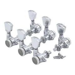Gotoh SG301-04 MG-T L3+R3 Chrome satus gitár hangolókulcs készlet