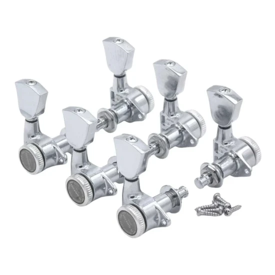 Gotoh SG301-04 MG-T L3+R3 Chrome satus gitár hangolókulcs készlet