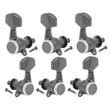 Gotoh SG381-01 MG-T 3L+3R Cosmo Black satus gitár hangolókulcs készlet