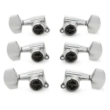 Gotoh SG381-01 MG-T 3L+3R Chrome satus gitár hangolókulcs készlet