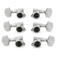 Gotoh SG381-01 MG-T 3L+3R Chrome satus gitár hangolókulcs készlet