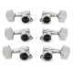 Gotoh SG381-01 MG-T 3L+3R Chrome satus gitár hangolókulcs készlet