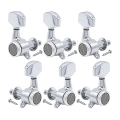 Gotoh SG381-01 MG-T 3L+3R Chrome satus gitár hangolókulcs készlet