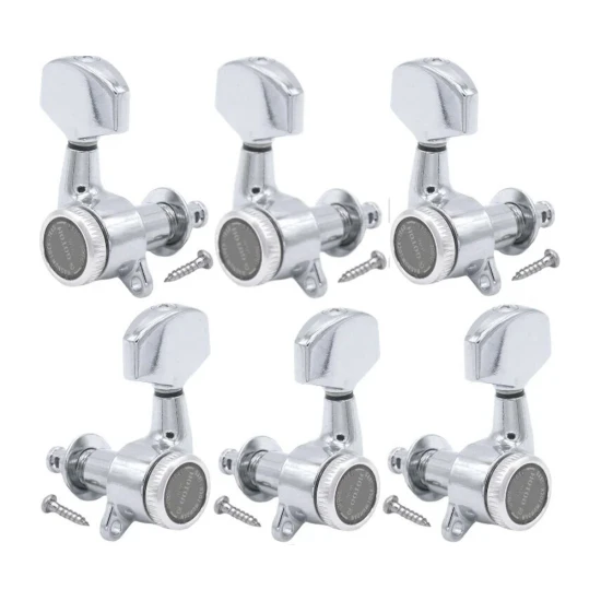 Gotoh SG381-01 MG-T 3L+3R Chrome satus gitár hangolókulcs készlet