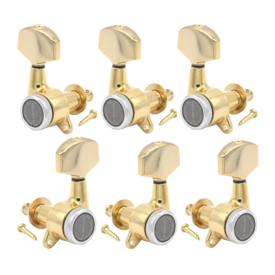 Gotoh SG381-01 MG-T 3L+3R Gold satus gitár hangolókulcs készlet