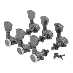 Gotoh SG301-04 MG-T L3+R3 Cosmo Black satus gitár hangolókulcs készlet