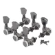 Gotoh SG301-04 MG-T L3+R3 Cosmo Black satus gitár hangolókulcs készlet