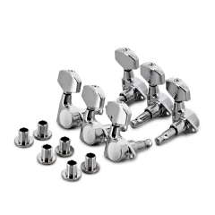 Gotoh SG301-01 3L+3R Chrome gitár hangolókulcs készlet
