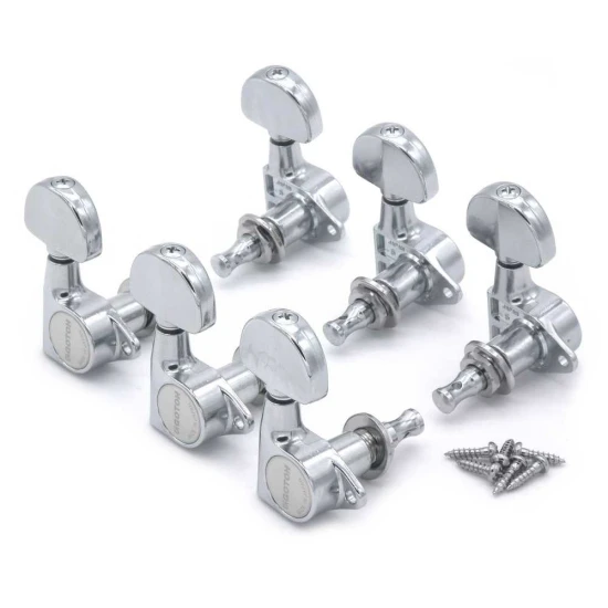Gotoh SG301-20 3L+3R Chrome gitár hangolókulcs készlet