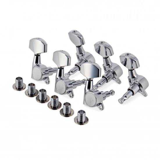 Gotoh SG381-01 3L+3R Chrome gitár hangolókulcs készlet