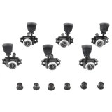 Gotoh SD90 MG-T-SLB Black satus gitár hangolókulcs készlet