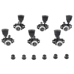 Gotoh SD90 MG-T-SLB Black satus gitár hangolókulcs készlet
