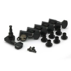 Gotoh SG381-07 6L Black gitár hangolókulcs készlet