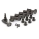 Gotoh SG381-07 6L Cosmo Black gitár hangolókulcs készlet