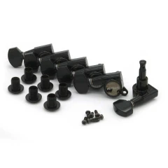 Gotoh SG381-07 6R Black gitár hangolókulcs készlet