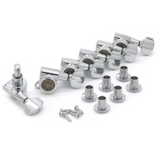 Gotoh SG381-07 MG-T 6L Chrome satus gitár hangolókulcs készlet
