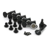 Gotoh SG381-07 MG-T 6R Black satus gitár hangolókulcs készlet