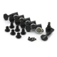 Gotoh SG381-07 MG-T 6R Black satus gitár hangolókulcs készlet