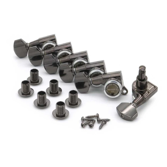 Gotoh SG381-07 MG-T 6R Cosmo Black satus gitár hangolókulcs készlet