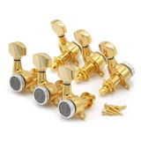 Gotoh SG381-07 MG-T 3L+3R Gold satus gitár hangolókulcs készlet