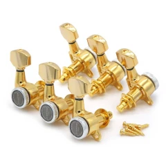Gotoh SG381-07 MG-T 3L+3R Gold satus gitár hangolókulcs készlet