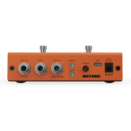 Hotone Ampero Mini (narancsszínű) erősítő modellező és effekt processzor