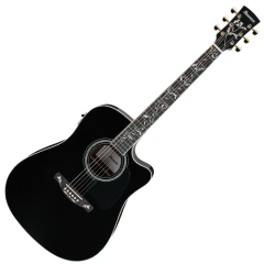 Ibanez AW391RCE-BKH elektro-akusztikus gitár