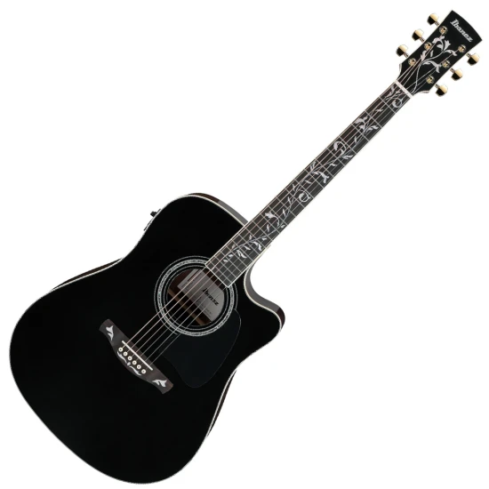 Ibanez AW391RCE-BKH elektro-akusztikus gitár