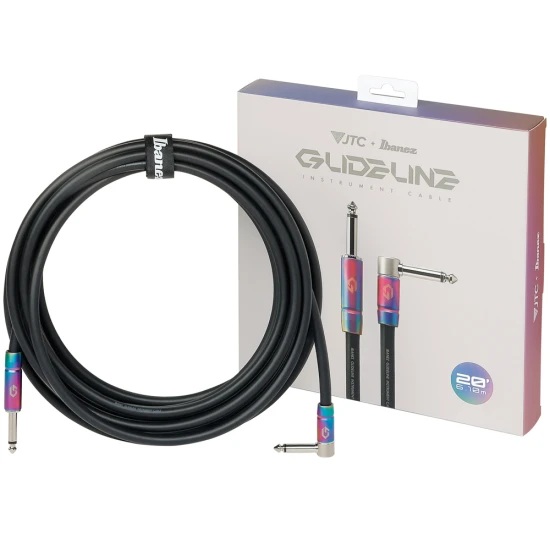 IBANEZ GL20L GLIDELINE Series hangszerkábel egyenes-pipa 6m
