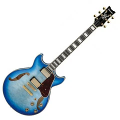 Ibanez AM93QM-JBB hollowbody gitár