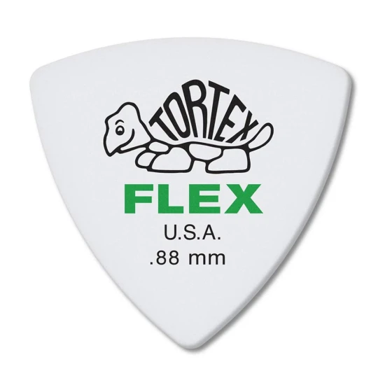 Dunlop 456R Tortex Flex Triangle 0.88