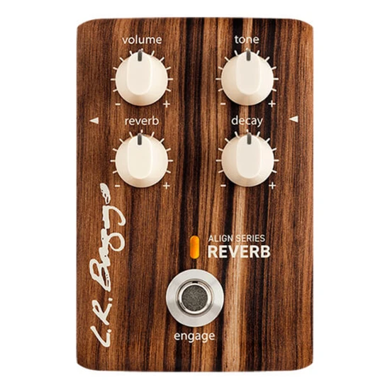 L.R. Baggs Align Reverb akusztikus gitár zengető effektpedál
