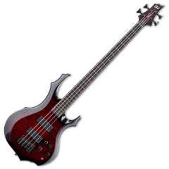 LTD F-1004FM See Thru Black Cherry Sunburst