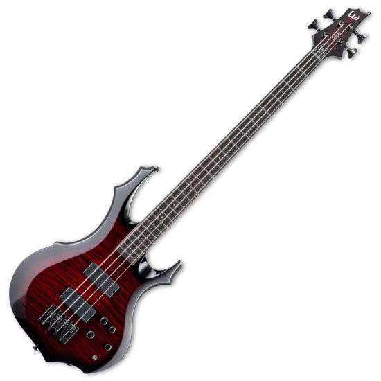 LTD F-1004FM See Thru Black Cherry Sunburst