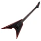 LTD Arrow Black Metal II Black Red Burst Satin