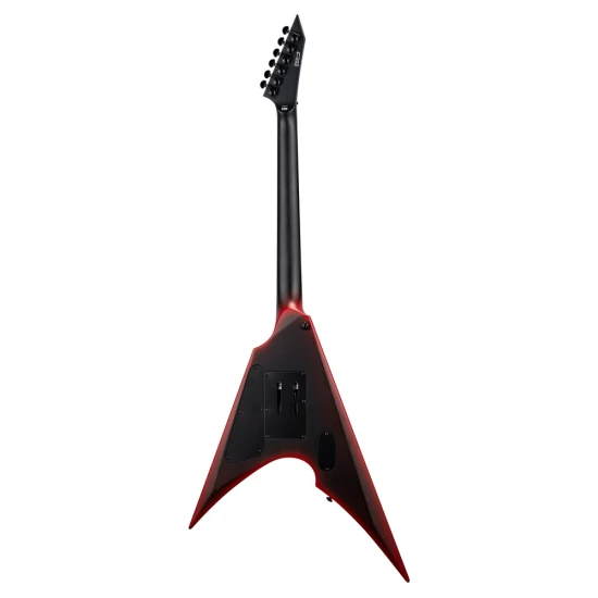 LTD Arrow Black Metal II Black Red Burst Satin