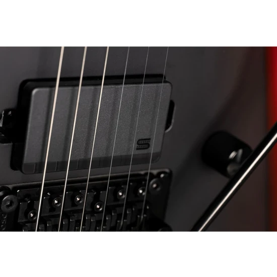 LTD Arrow Black Metal II Black Red Burst Satin