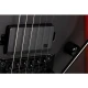 LTD Arrow Black Metal II Black Red Burst Satin