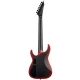 LTD M-7 BARITONE BLACK METAL II Black Redburst Satin