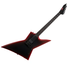 LTD EXL BLACK METAL II Black Redburst Satin