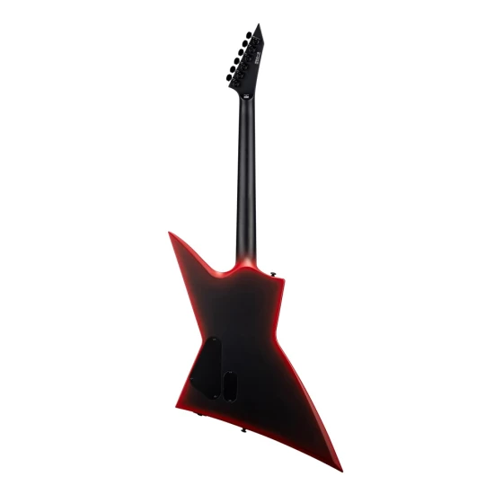 LTD EXL BLACK METAL II Black Redburst Satin
