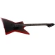 LTD EXL BLACK METAL II Black Redburst Satin