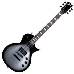 LTD EC-256 Silver Sunburst Teardrop