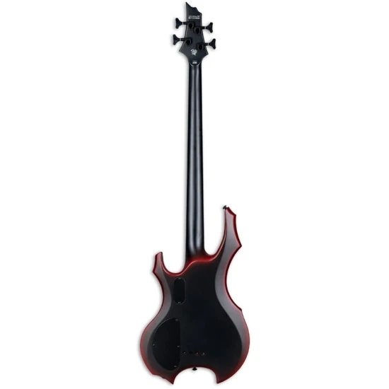 LTD FL-4 Fred Leclercq Signature Black Red Burst Satin