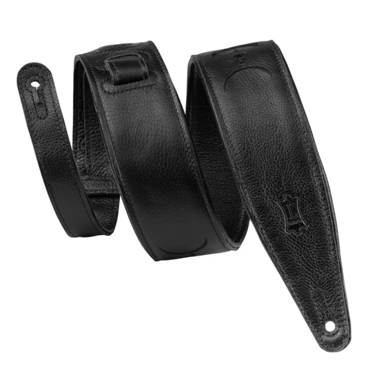 Levys MG317MP-BLK-BLK Moon Phases bőr gitárheveder