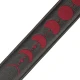 Levys MG317MP-BLK-BRG Moon Phases bőr gitárheveder