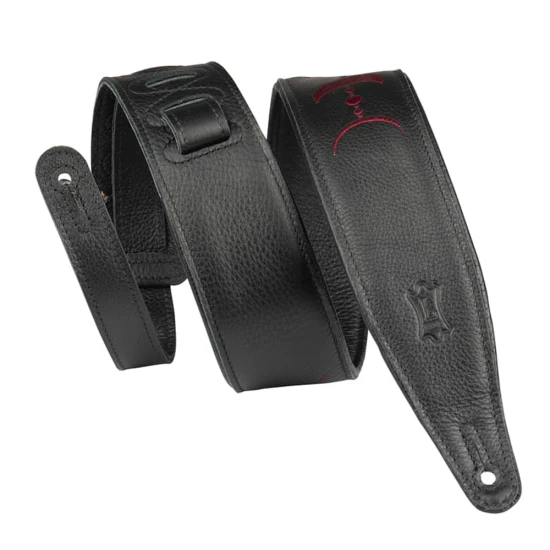 Levys MG317MP-BLK-BRG Moon Phases bőr gitárheveder